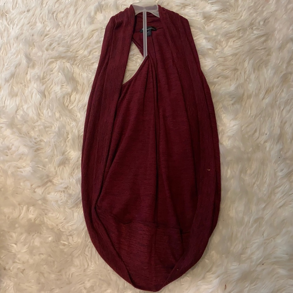 Forever 21 Red/Black Cardigan